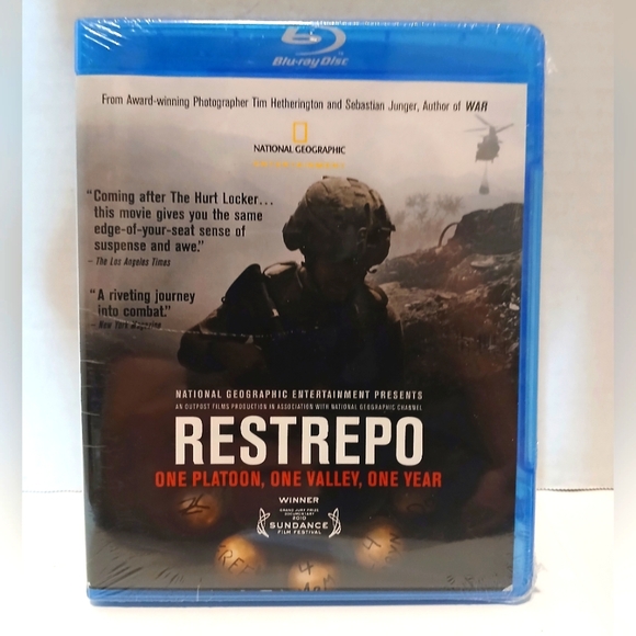 National Geographic Restrepo Blu-ray Disc - Blue - Picture 1 of 2